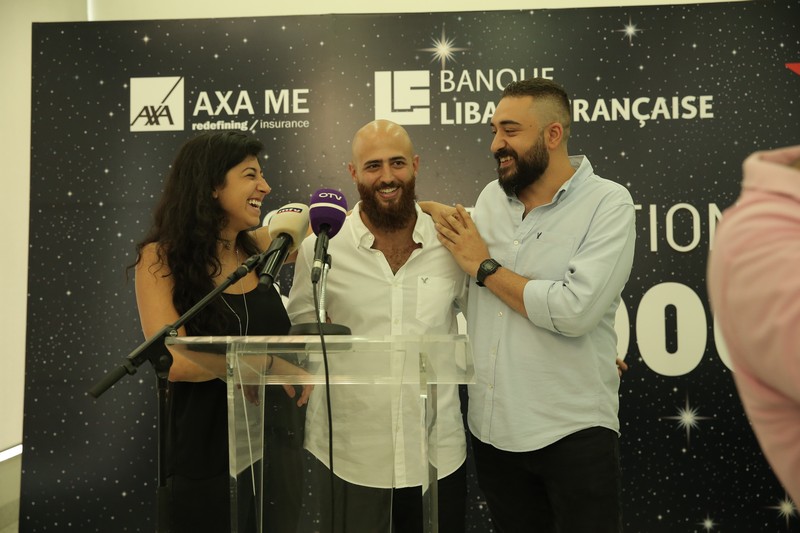 400,000$ winner thanks to BLF, AXA ME and Virgin Radio Lebanon. 